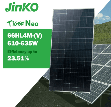 Jinko Solar 66HL4M-(V) 615-635W Mono Panel - view 1